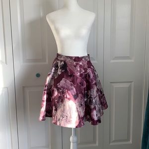 City Studio floral skirt size 1.